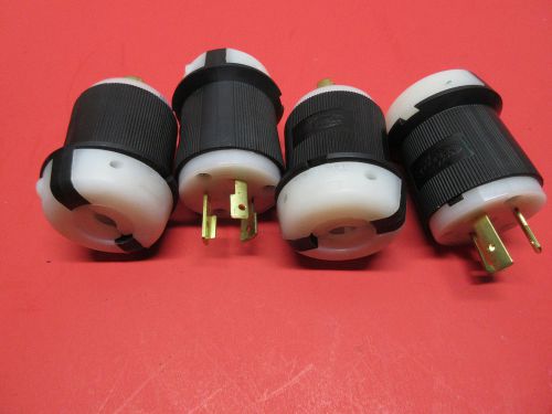 Hubbell HBL2321 20A 250V 3wire Plug LOT OF 4