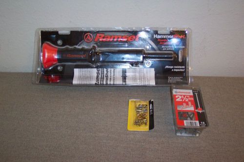 Ramset  hammer shot powder actuated tool / masonry, concrete, steel for sale