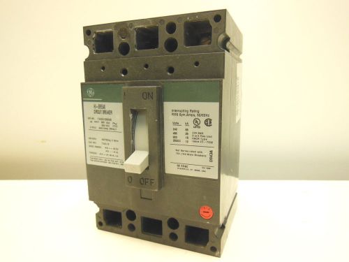 GE THED136040 40A 600V breaker