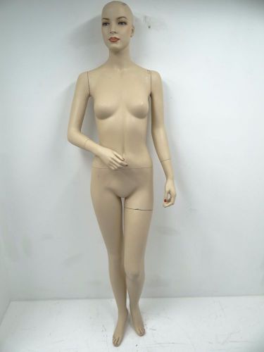 Vintage Used Standing Store Display Full Female Body Articulated Manikin K. 25