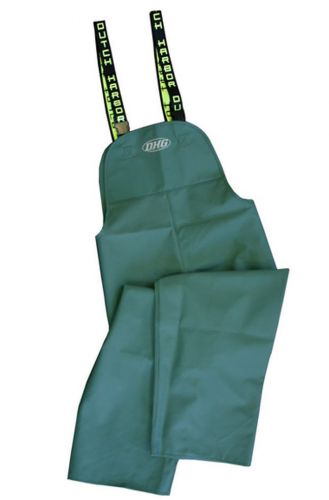 Dutch harbor gear 2xl quinault medium green rain work pants fishing hd202 5099 for sale