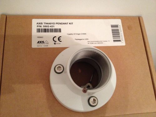 Axis t94a01d pendant mount for q60 and p55 series ptz for sale