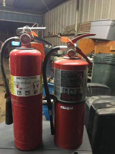 Fire Extinguisher (2) 10 Pound Dry Chemical