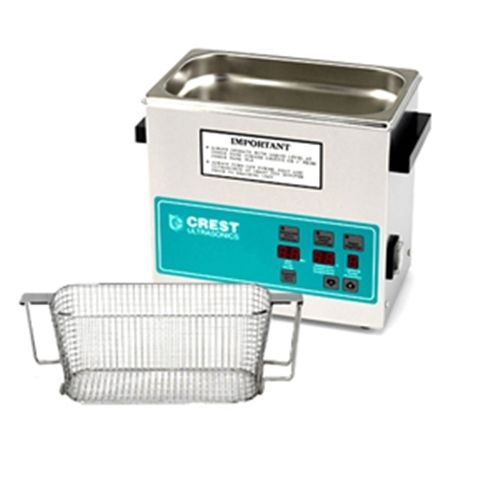 Crest cp230d ultrasonic cleaner with mesh basket-digital heat &amp; timer for sale