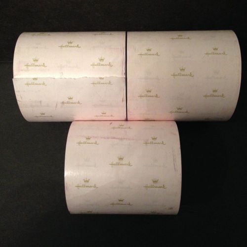 Hallmark-Cash Register Tape with the Hallmark Logo-16 rolls 3&#034; thermal paper