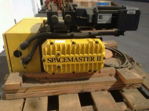 R&amp;M Spacemaster II 2 Ton  Electric Crane Hoist 20&#039;lift with  motorized trolley