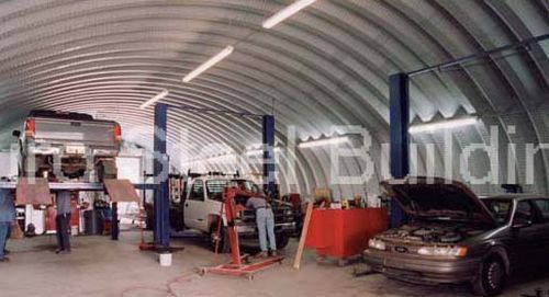 DuroSPAN Steel 40x65x16 Metal Arch Buildings Prefab Structures Open Ends DiRECT
