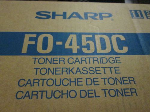 New Genuine Sharp FO-45DC Cartridge - Zip Codes 90xxx 91xxx 92xxx Only