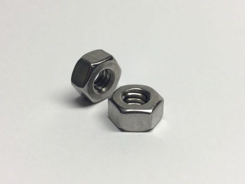 Stainless Steel 1/4-20 Hex Nuts (100)