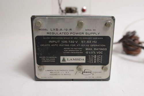 lambda lxs-a-12-r regulated power supply