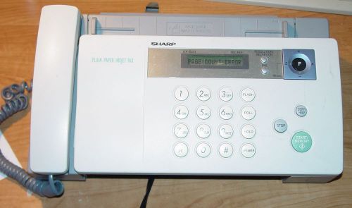 Sharp UXB20 UX-B20 Inkjet Fax Machine Telephone Printer Handset