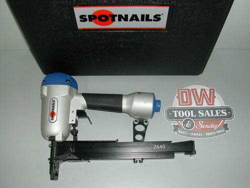 Spotnails 15/16 wide crown staple gun new w/ case uses paslode style staples for sale
