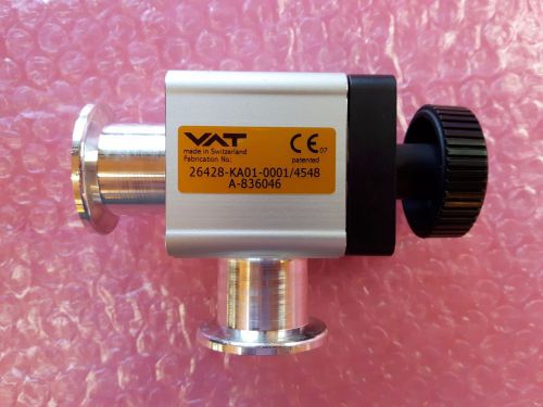 VAT 26428-KA01-0001/4548 Right Angle Control Vacuum Valve KF25