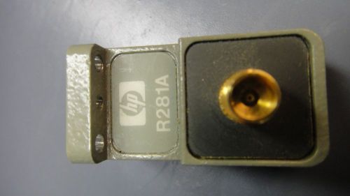 HP R281A Adaptor, 26-40GHz, 3.5mm. Waveguide to coaxial adapter