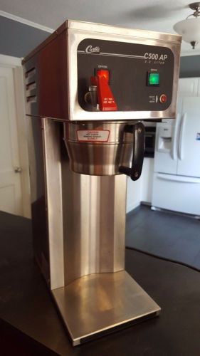 Wilbur curtis d500ap single airpot brewer commercial stainless line fed 2.2 lite for sale