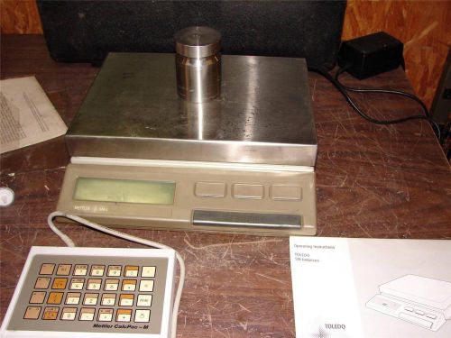 Mettler Toledo SM 6000 Digital Balance Lab Scale Manual &amp; Calc, Case  ~Accurate~