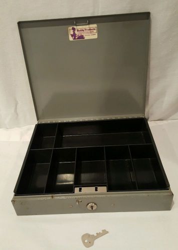 Buddy Products Metal Locking Box with Key