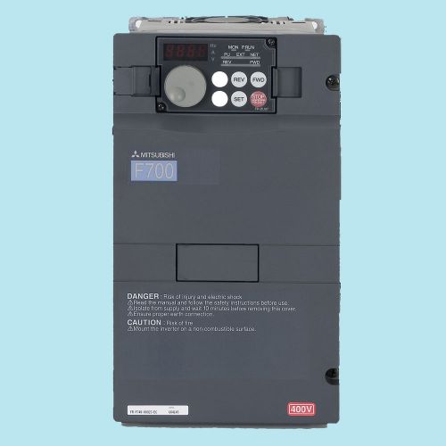 Mitsubishi f700 series 7.5 hp variable frequency drive vfd fr-f720-00250-na for sale