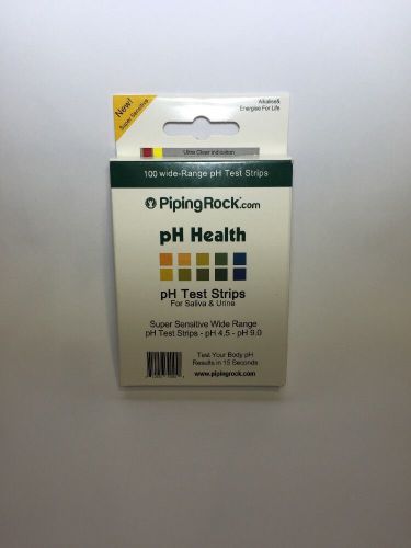 PH Test Strips for Saliva and Urine 100 Test Strips