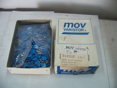 500ct Varistor Mov 560KD20 Surge Control 20MM New In Box