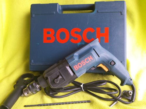 *Bosch 1/2&#034;  Hammer Drill Kit*   Variable  2-Speed (Case / Handle / depth gauge)