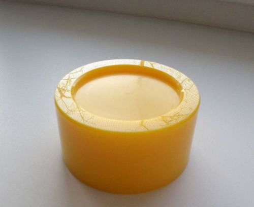 Barista professional 49 mm Yellow Plexiglas tamper holder