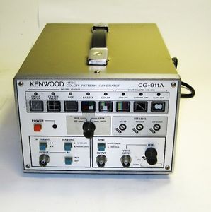 Kenwood 5-Pattern NTSC Color Pattern Generator CG-911A USG