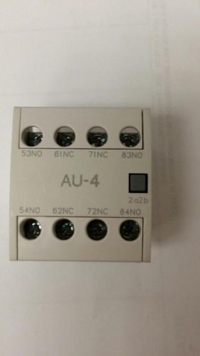 NEW IN ORIGINAL PACKAGE LS INDUSTRIAL SYSTEMS AU-4 AUXILIARY CONTACTOR UNIT