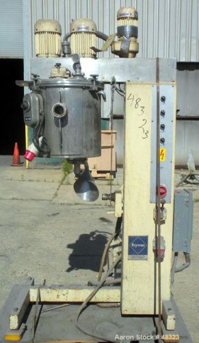 Used- Fryma Triple Motion Vacuum Mixer, Model VME-20, 316/304 Stainless Steel. T