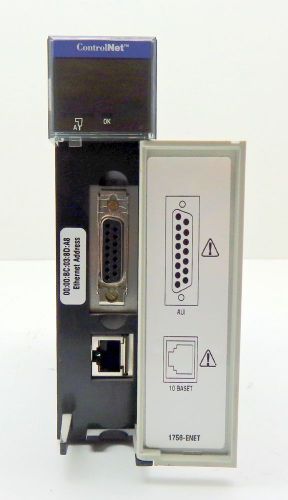 Allen Bradley 1756-ENET/A Bridge Module Communication ENET/IP Controllogix