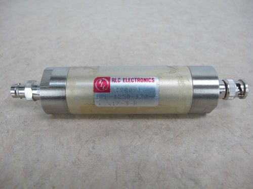 RLC Electronics (9009) BPF-1250-170-17-3-B Bandpass Filter