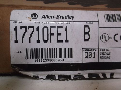 ALLEN BRADLEY 1771-OFE1 SER. B ANALOG OUTPUT MODULE *NEW IN A BOX*