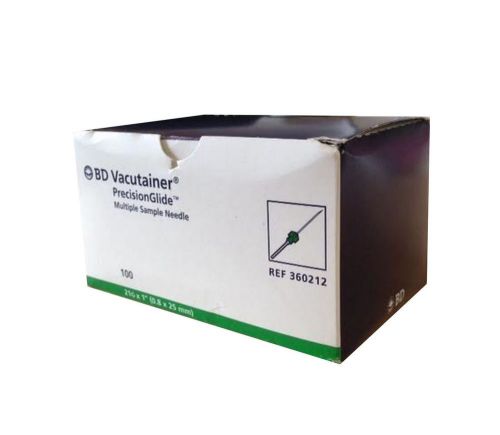 BD Vacutainer Precisionglide Multiple Sample Needle 18g (1.2mm x 5mm) x100
