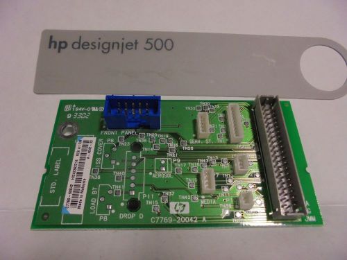HP C7769-60173 DesignJet 500 800 Interconnect PCA Fully Tested 90Day Warranty