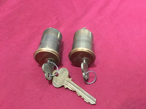 Lockwood 7 Pin Mortise Cylinders, Set of 2 - Locksmith