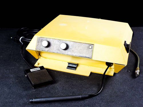 Yellow Dentsply 1010M Dental Ultrasonic Scaler w/ Foot Pedal, &amp; Handpiece