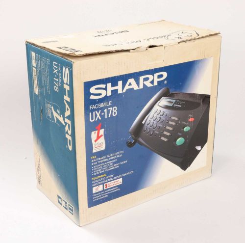 Sharp Facsimile UX-178 BRAND NEW IN OPEN BOX