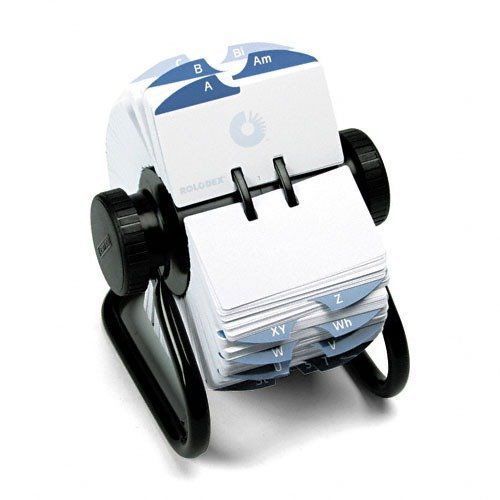 Rolodex Open Rotary Card File Holds 1000 1-3/4 x 3-1/4 Cards included, Brand New