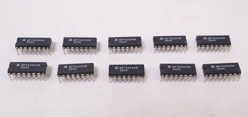 Lot of 10 exar mp7524aan cmos 8-bit dac digital-to-analog converters for sale