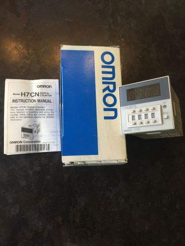 H7CN-XHN Omron Digital Counter. Volts: 100-240VAC   Count. 9999