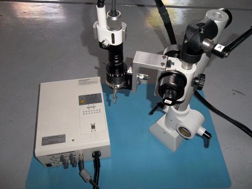 HIROX MX-BGAZ Camera/Inspection System  KH-1000 Light Source, Meiji Slide Table