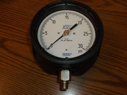Xsel 100 PSI Fillable Pressure Gauge, 316 SS Tube &amp; Connection