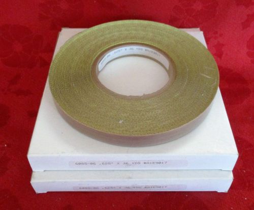Lot of 3 Rolls – Taconic Brand 6085-06 Tac-Tapes * .625” x 36 Yds * New