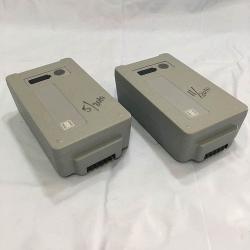 Lot of 2 Physi-Control Li-Ion Batteries. Madein USA. 11.1 Volts 5.7Ah.