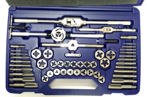 Irwin Hanson 24640 53-pc Machine Screw / Fractional Tap &amp; Hex Die Set