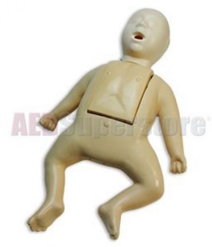 Cpr prompt tan lf06012u single infant manikin w/10 lung bags and insertion tool for sale