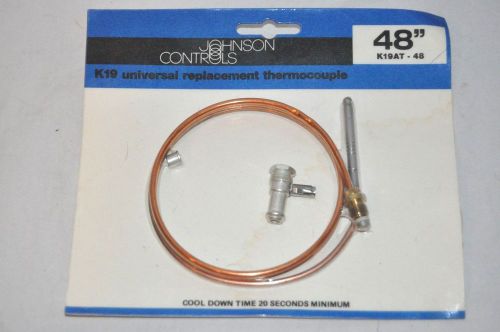 Johnson Controls K19AT-48 K19 Universal Thermocouple Replacement  48&#034; New