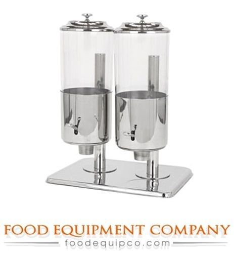 Buffet Enhancements 010YPZ27 Stainless Steel Double Cereal Dispenser
