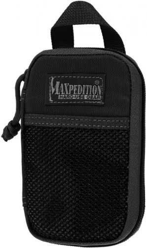 Maxpedition MX262B Micro Pocket Organizer Black 3.5&#034; Wide x 5.5&#034; High x 1&#034; Deep