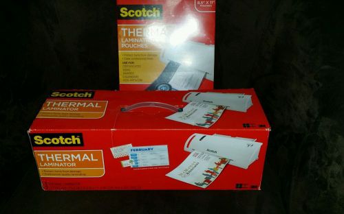 Scotch Thermal Laminator - TL901 - New in Box - 50 pouches included